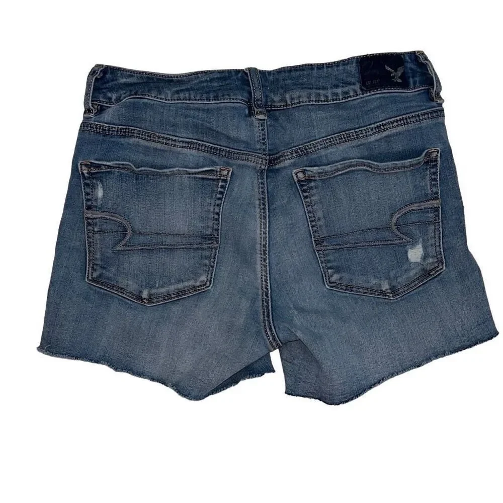 American Eagle Hi-Rise Shortie - Picture 2 of 9